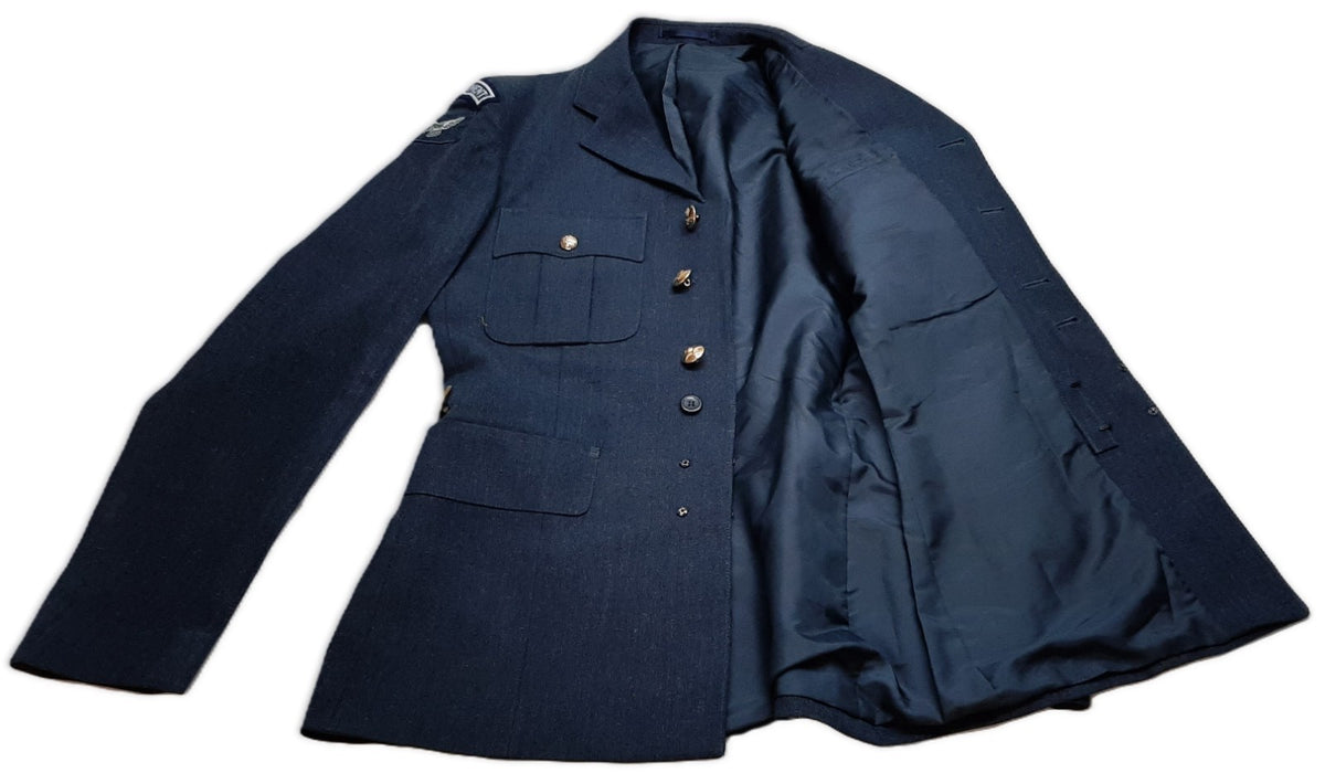 RAF Royal Air Force QCS Queen's Colour Squadron No1 Dress Jacket RAF Regiment Insignia 98cm