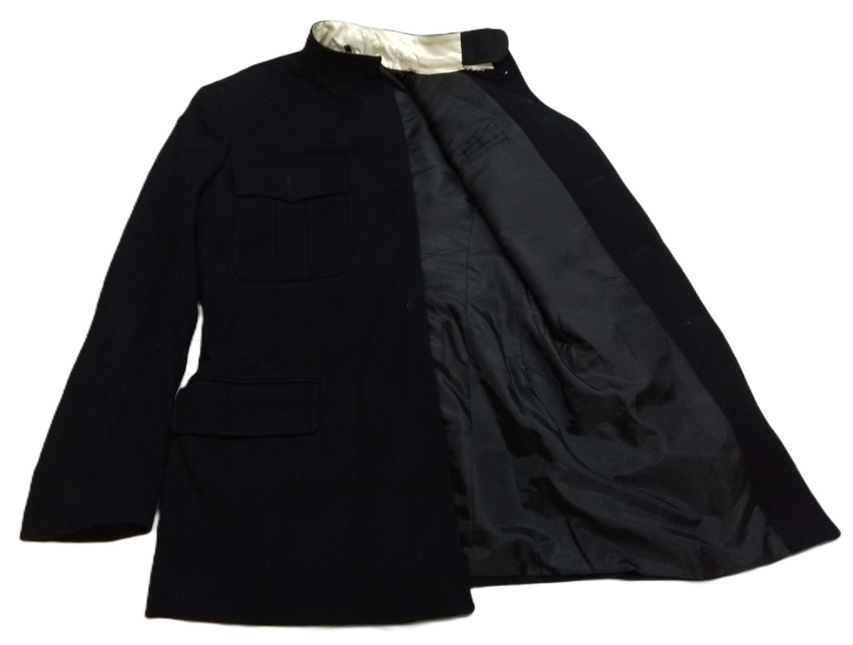 British Army No1 Dress Jacket Blues 100% Wool No Buttons Parachute Wings Arm Badge Other Ranks 42in Chest E306