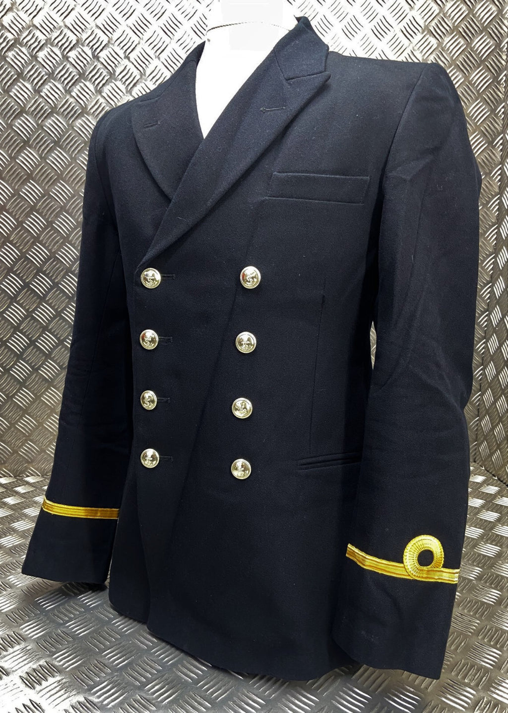 Royal Navy WRNS No1B Barathea Dress Jacket Sub Lieutenant Gold Cuff Curls Womans British Naval 92cm Regular