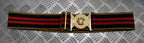 RLC Royal Logistic Corps Stable Belt 62mm Genuine Issue with Insignia Locket Buckle Fits Max 35"