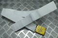 KRH King's Royal Hussars White Courlene Parade Belt with Brass Insignia Plate Buckle British Issue