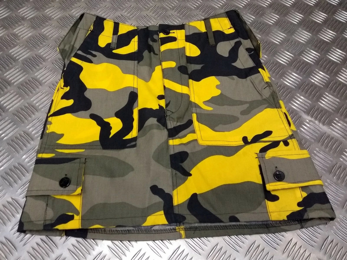 Army Style Combat Cargo Skirts Camo/Multicam