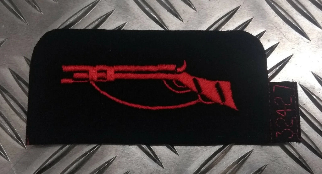 Royal Navy Red on Black Embroidered Assorted Branch Qualification Rank Badges