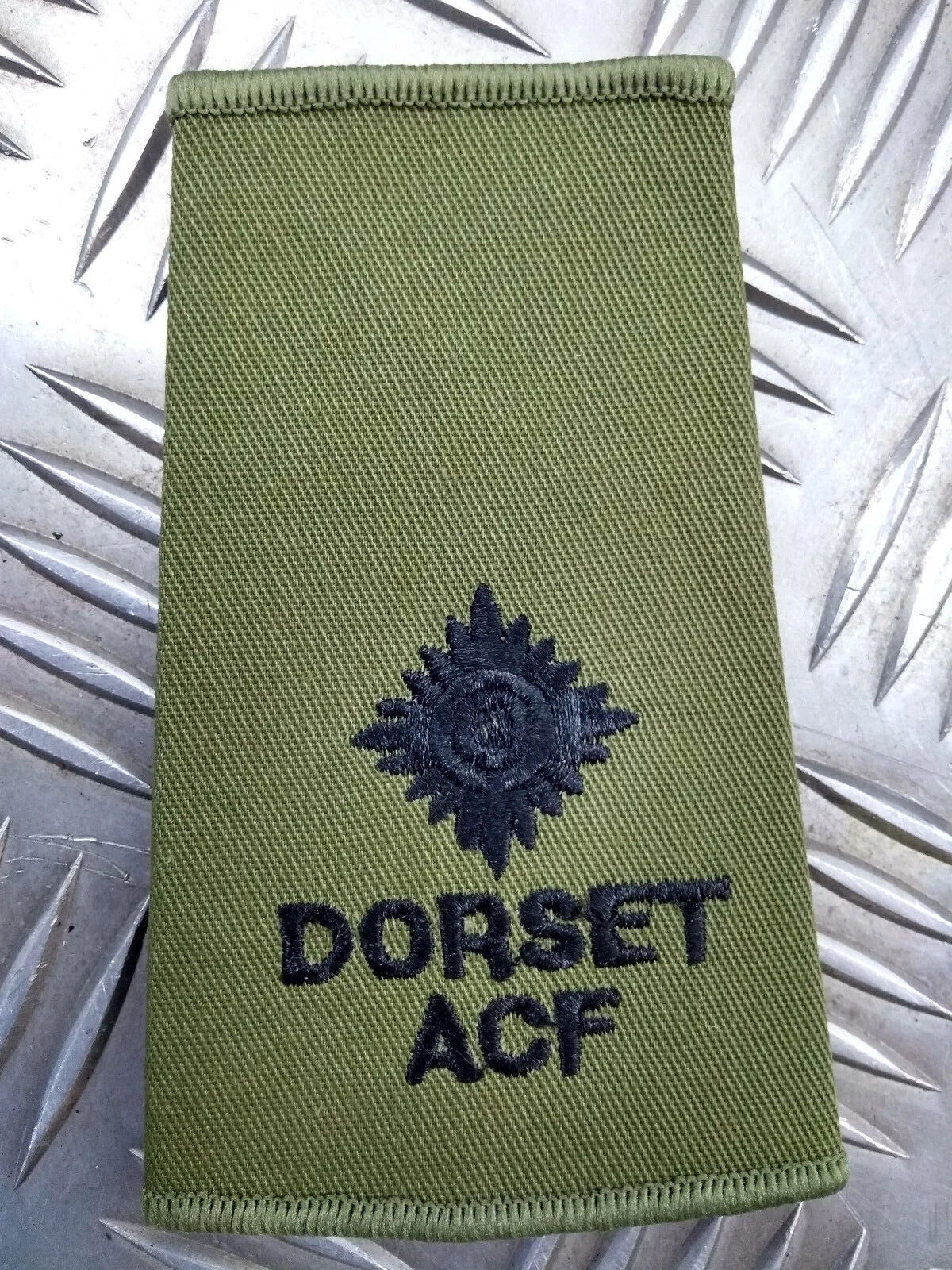 Dorset ACF OD Green Rank Slides British Army