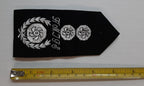 HM Jersey Fire Service Chief Officer Rank Insignia Shoulder Epaulettes Obsolete New Old Stock 1 Pair