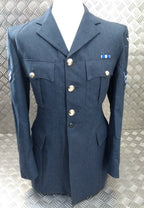 RAF Royal Air Force No1 Dress Jacket Tunic Blue Grey Full Buttons No Belt Mans 108cm Long