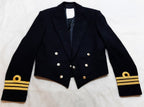 Royal Navy No2B Mess Dress Jacket Commander Rank Fully Buttoned Officers British Naval
