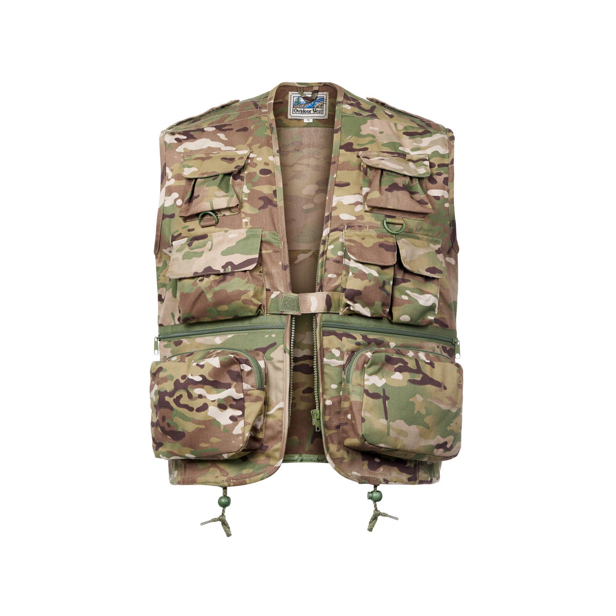 Tactical Military Vest Action Gilet Multi Pocket Waistcoat Assorted Colours
