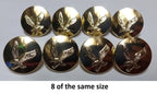 FAD No2 Button Set British Army for Service Dress Jackets and Old Pattern Tunics Assorted