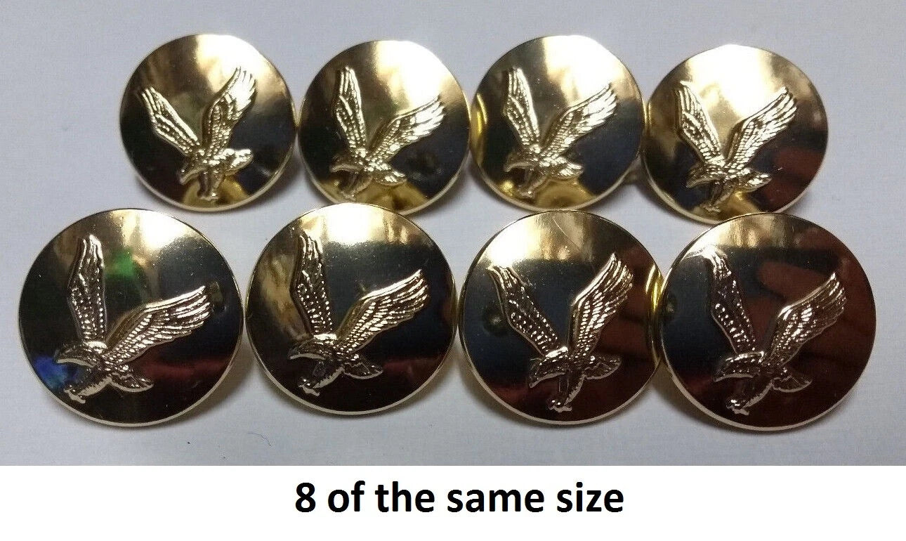 FAD No2 Button Set British Army for Service Dress Jackets and Old Pattern Tunics Assorted