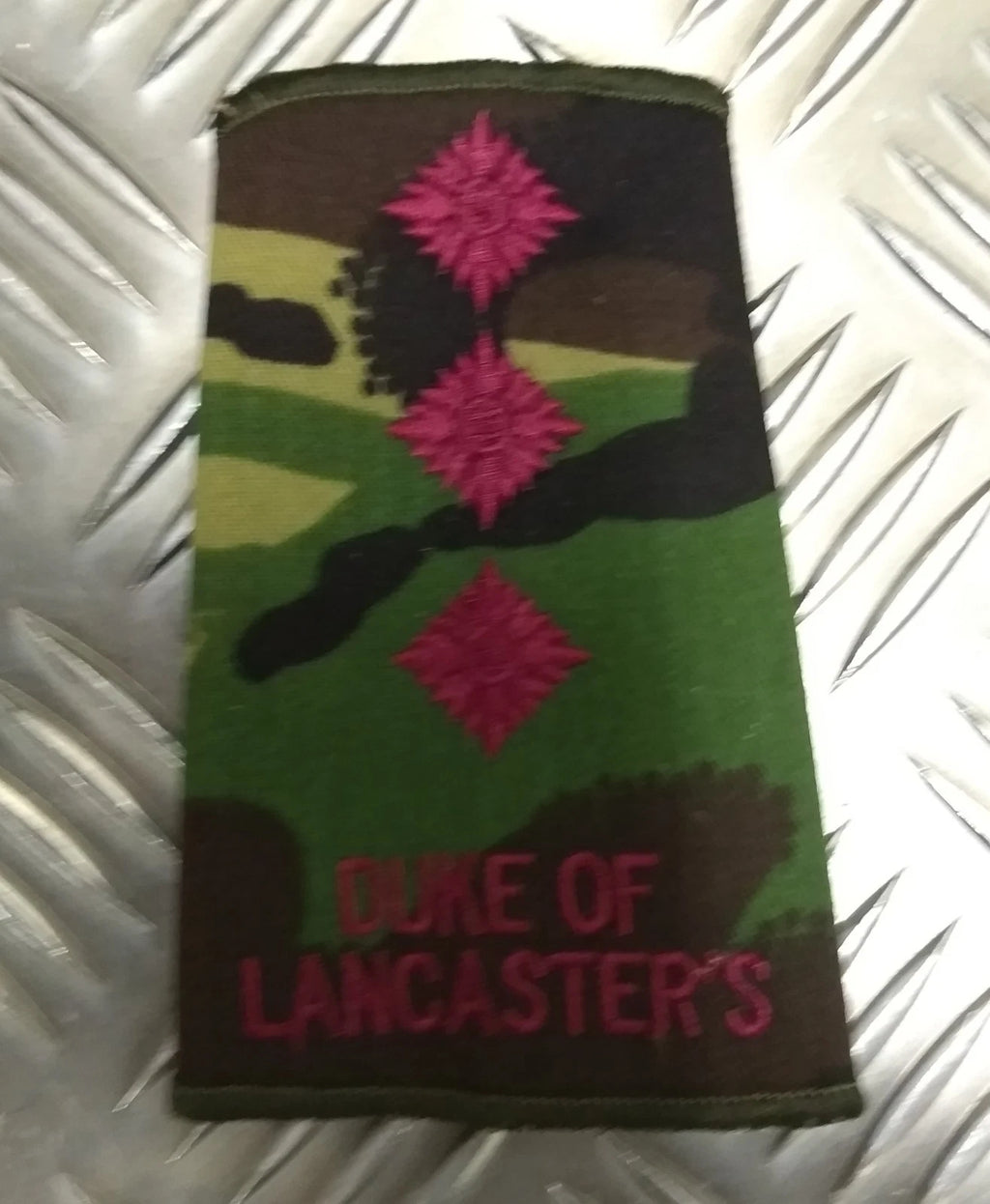 Duke Of Lancaster's Camo Rank Slide Various Ranks Genuine British