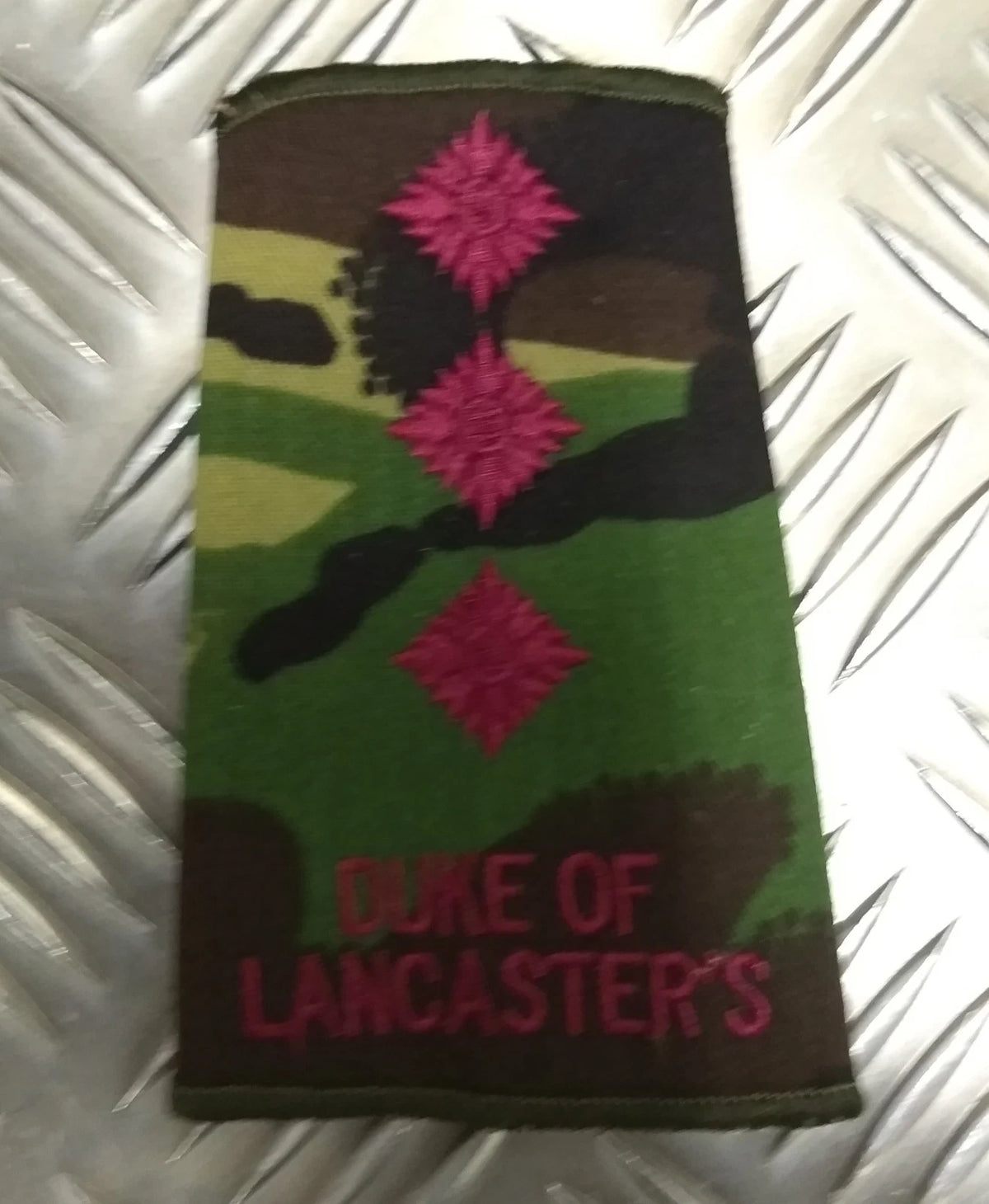 Duke Of Lancaster's Camo Rank Slide Various Ranks Genuine British