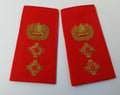 Botswana Defence Force BDF Colonel Rank Shoulder Slides Gold Raised Insignia Epaulettes 1 Pair
