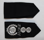HM Jersey Fire Service Chief Officer Rank Insignia Shoulder Epaulettes Obsolete New Old Stock 1 Pair