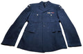 RAF Royal Air Force QCS No1 Dress Jacket Blue Grey Some Badges No Front Buttons 42in Chest