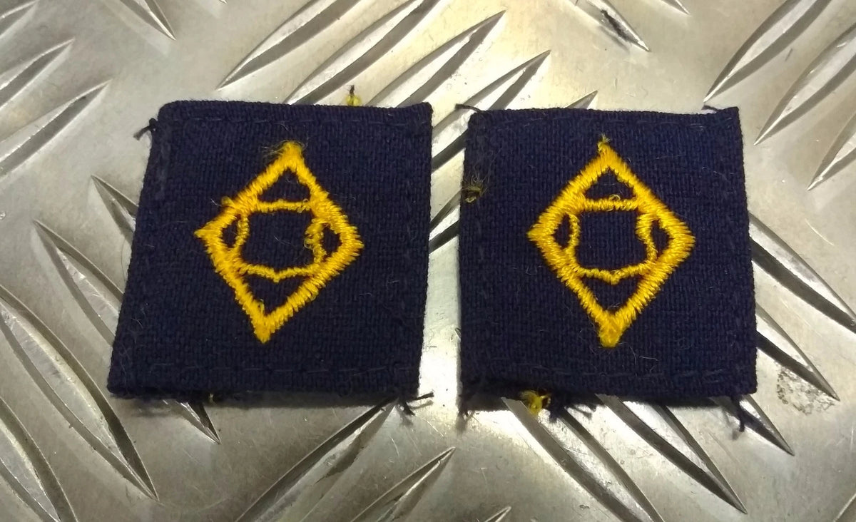 US NAVY NAVAL / Coastguard Style Collar Device Patches Assorted Insignia USN