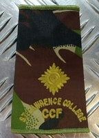 Woodland DPM Camo St. Lawrence College CCF Rank Slides Assorted