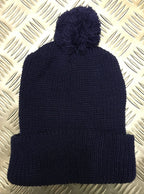 Knitted Retro Beanie Hat / Watch Cap / Ski hat with Pompom - All Colours