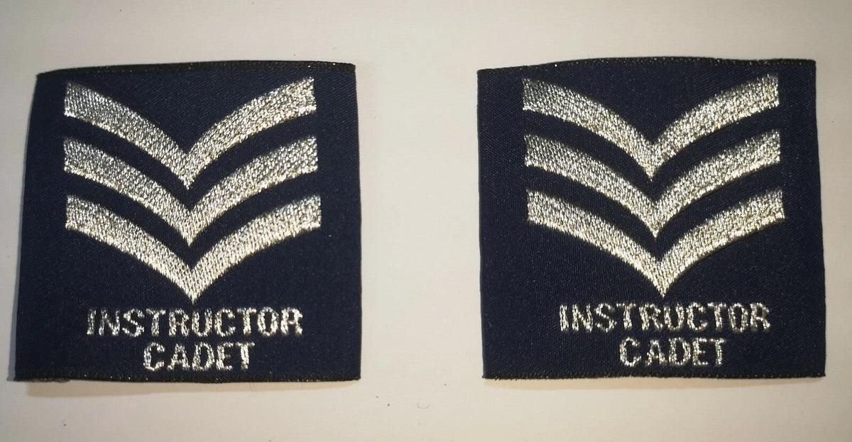 RAF Royal Air Force Shirt Sliders Rank Epaulettes For Service Personnel or Cadets