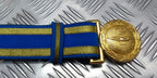 RAF Royal Air Force Officers Ceremonial Belt Per Ardua Ad Astra Buckle No Slings 28"-34" GST825
