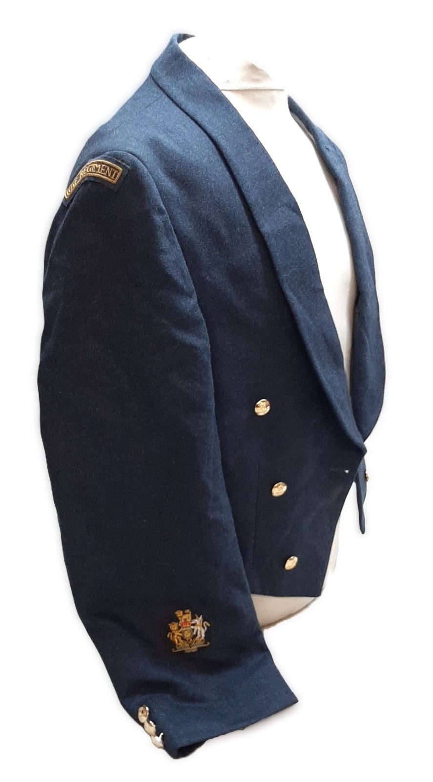 RAF Regiment Royal Air Force Mess Dress Jacket Warrant Officer Blue Grey 44in Chest