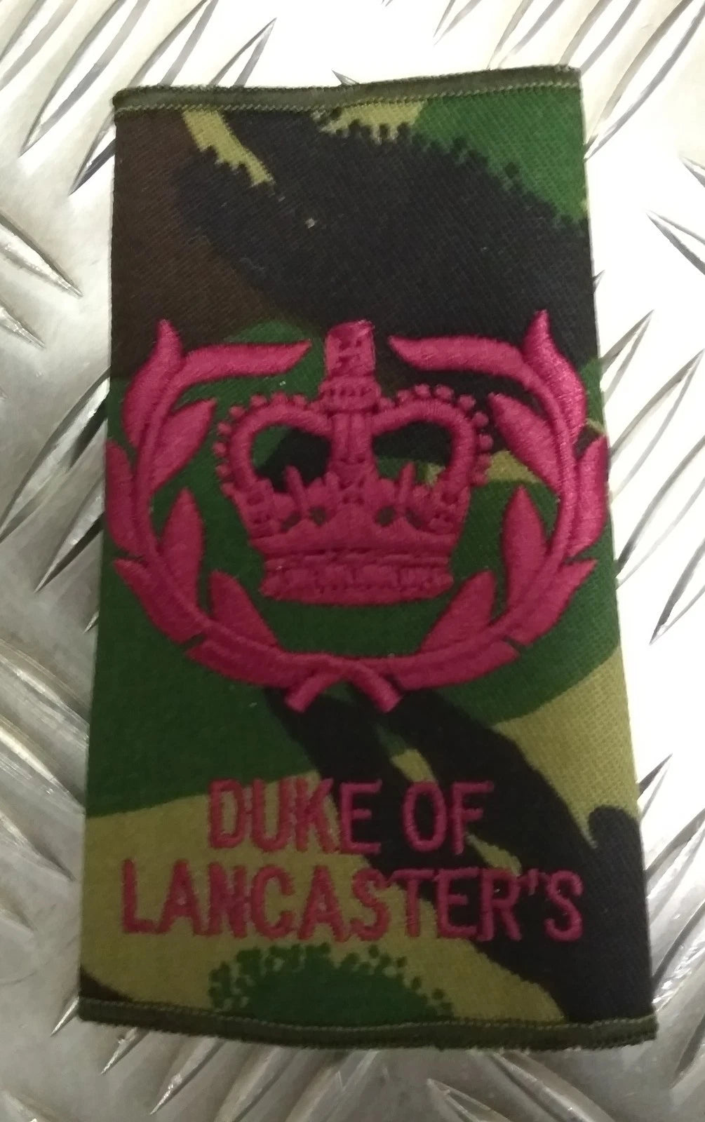 Duke Of Lancaster's Camo Rank Slide Various Ranks Genuine British