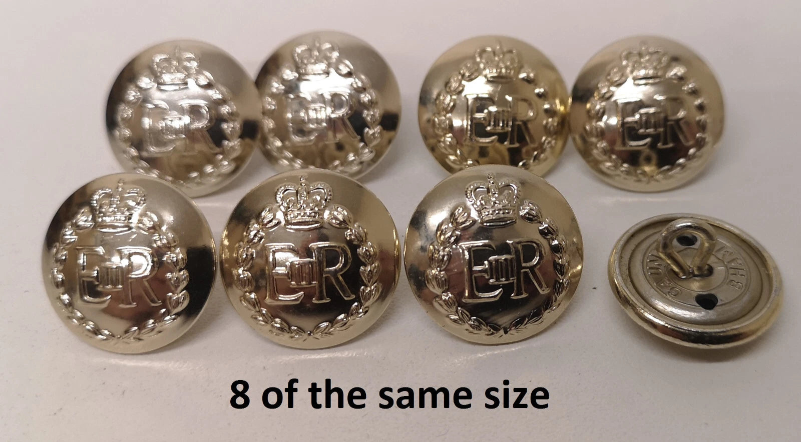 FAD No2 Button Set British Army for Service Dress Jackets and Old Pattern Tunics Assorted