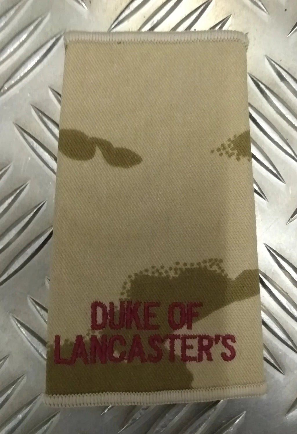 Duke Of Lancaster's Camo Rank Slide Various Ranks Genuine British