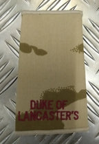 Duke Of Lancaster's Camo Rank Slide Various Ranks Genuine British