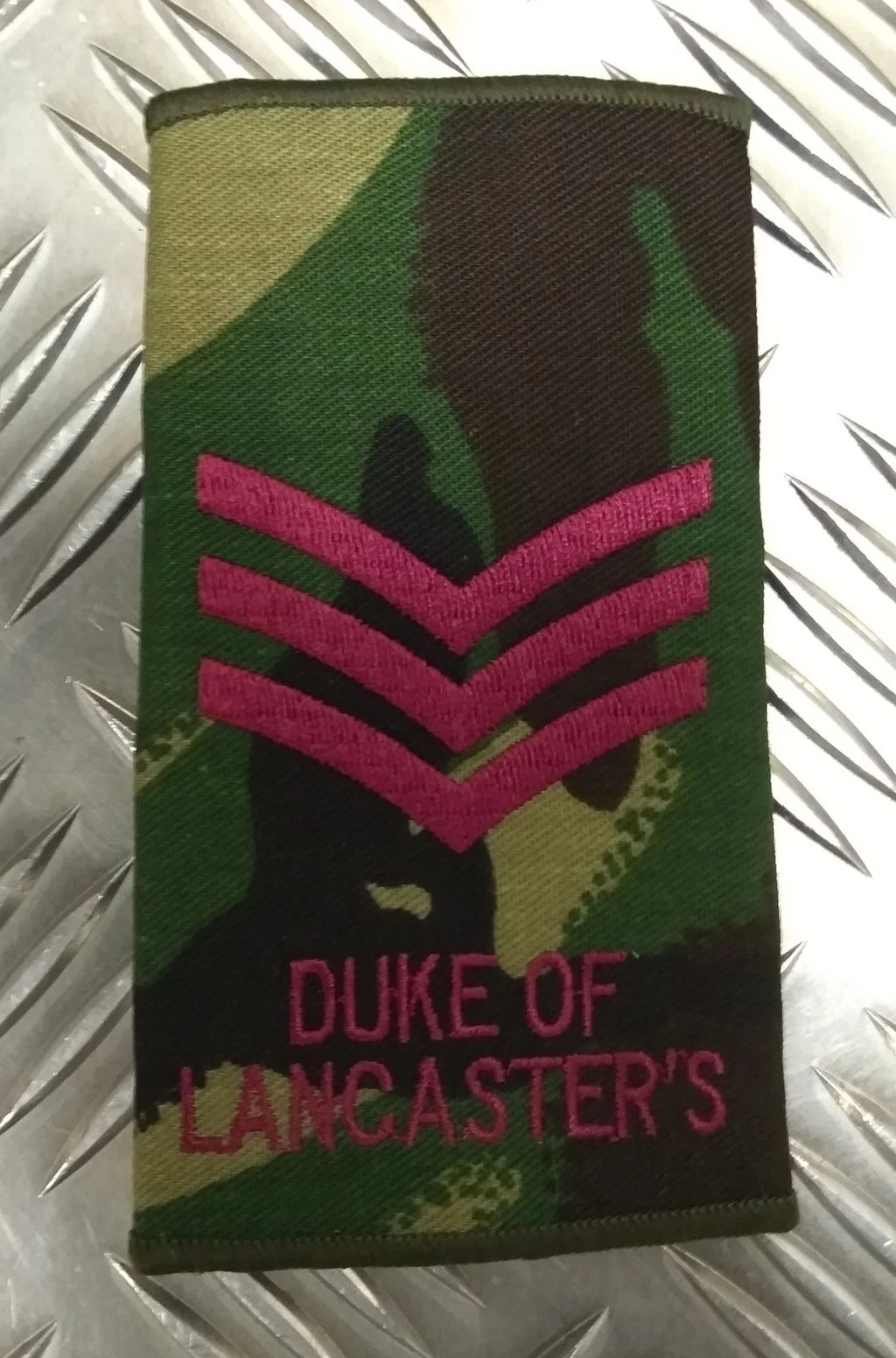 Duke Of Lancaster's Camo Rank Slide Various Ranks Genuine British