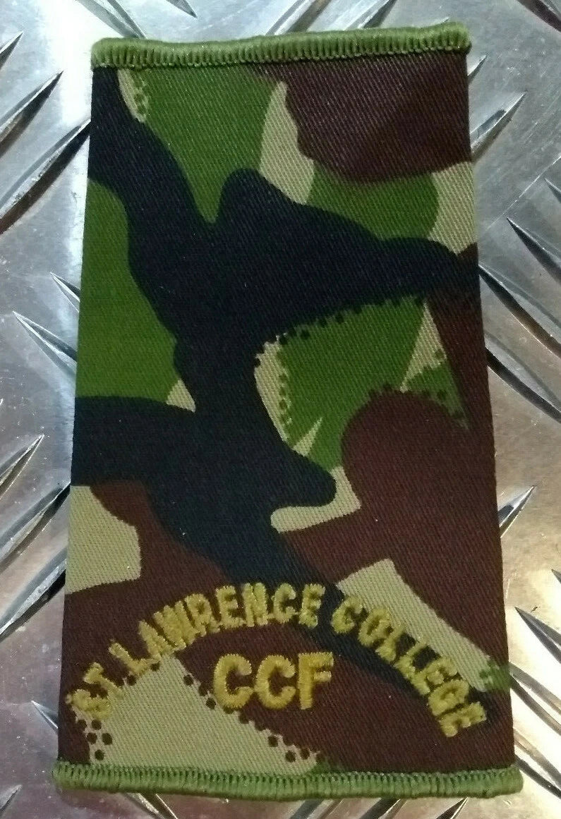 Woodland DPM Camo St. Lawrence College CCF Rank Slides Assorted