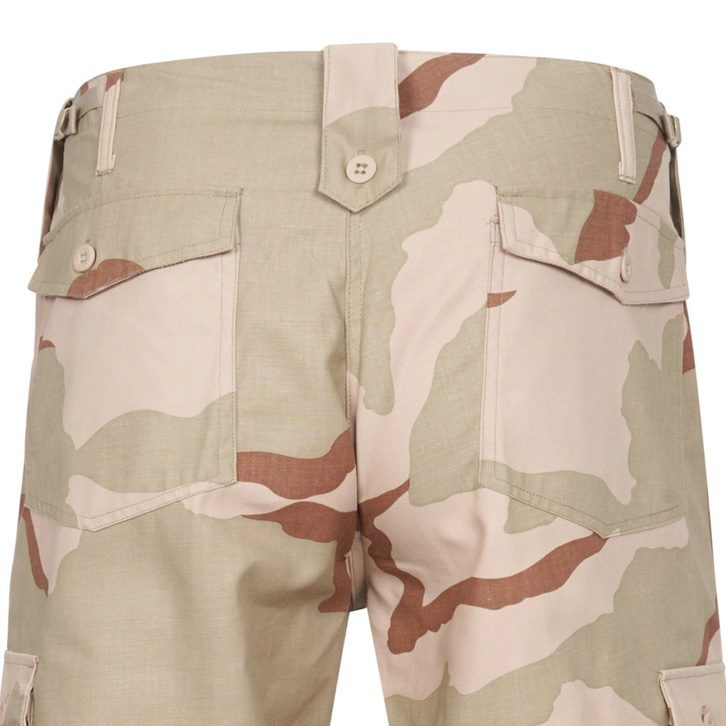 Desert Storm Trousers Tri-Colour Camo Pattern Military Style Combat / Field Army Pants