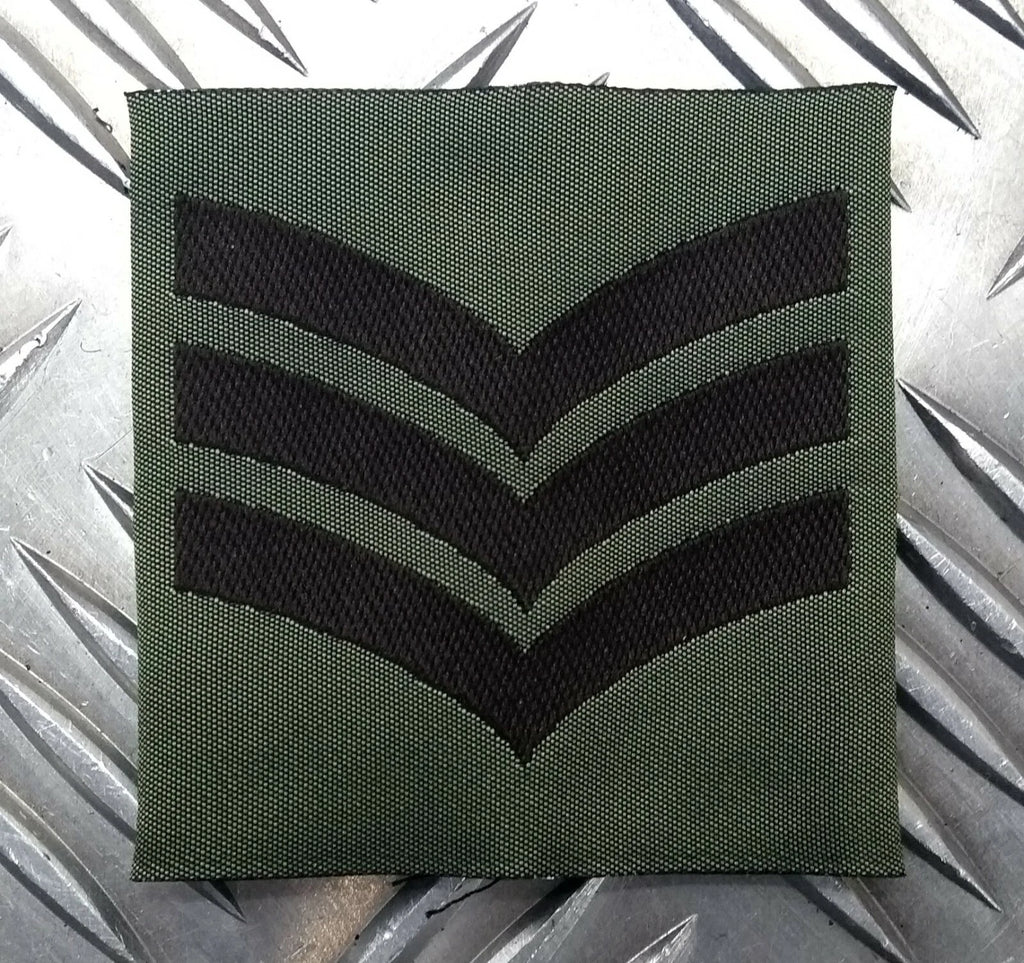 Genuine British Issue MTP Green Rank Slide Slider Assorted Ranks