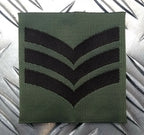 Genuine British Issue MTP Green Rank Slide Slider Assorted Ranks