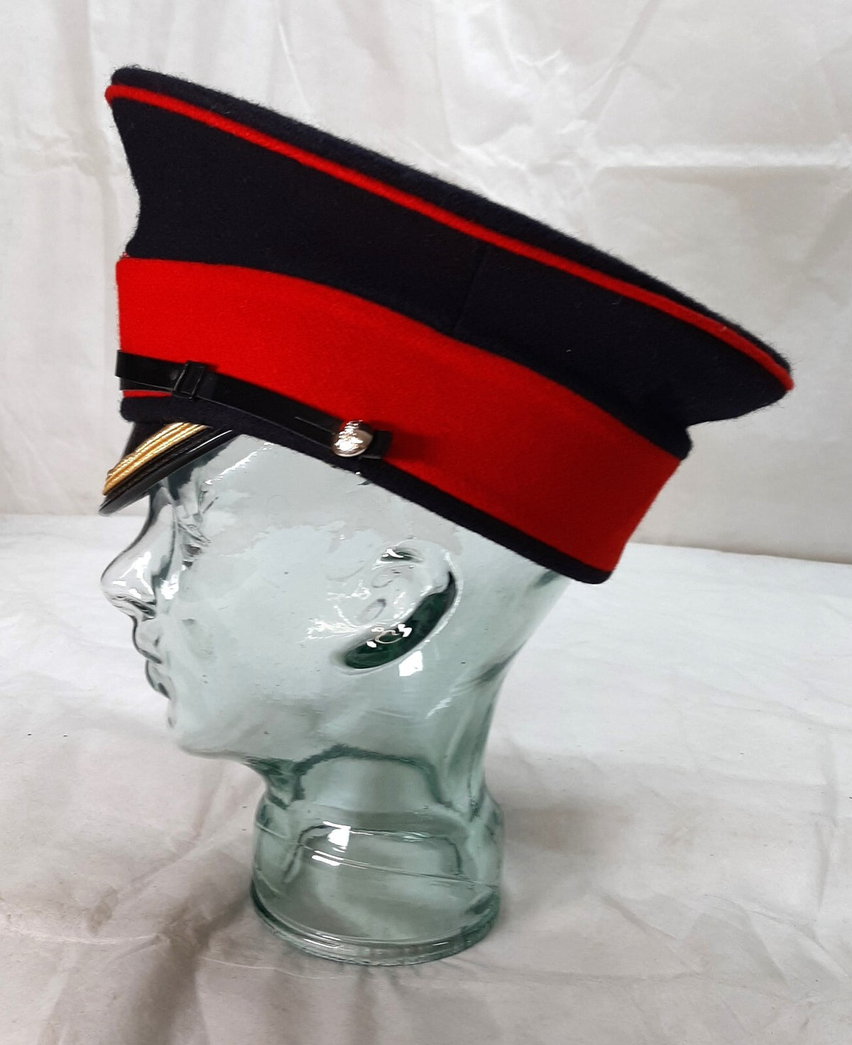 Life Guards Corporal of Horse No1 Guards Dress Hat with Buttons No Badge Household Cavalry Size 58cm