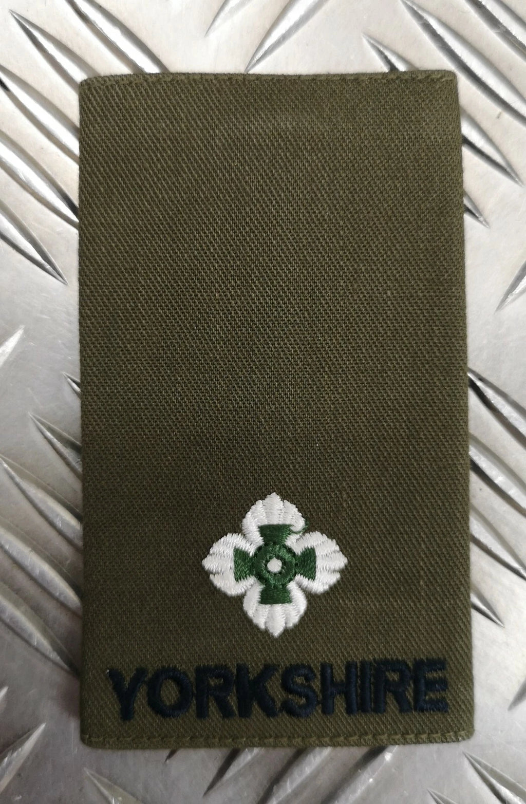 Yorkshire Rank Slide Olive Drab Green Various Ranks Available