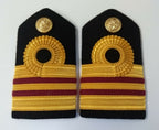 Canadian Navy Female Gold Wire Rank Shoulder Boards Epaulettes Genuine 1 Pair LFS14
