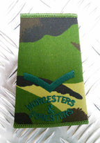 British Forces Assorted Regiments Rank Slide Various Camo Colours