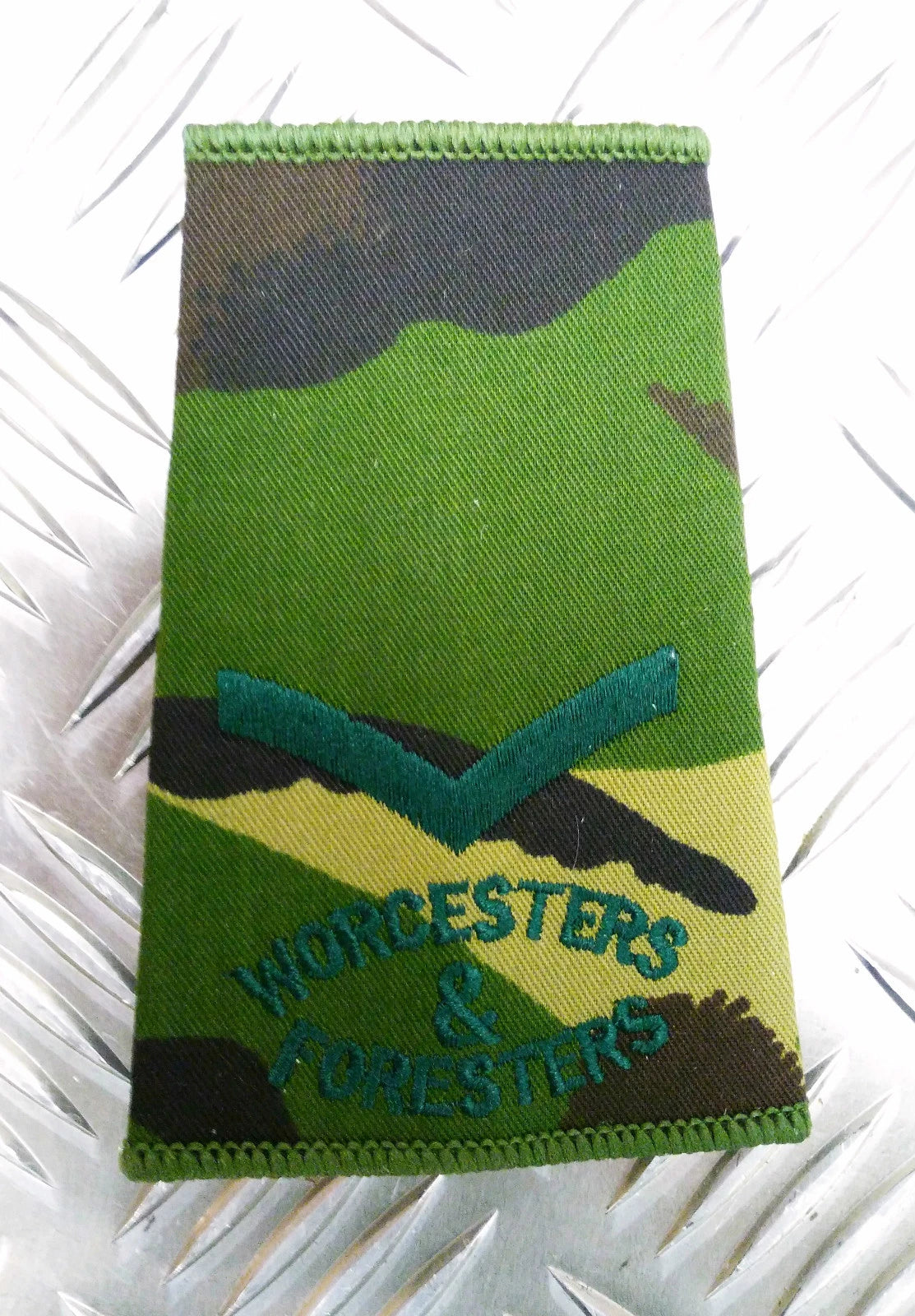 British Forces Assorted Regiments Rank Slide Various Camo Colours