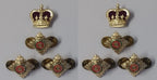British Army No1 & No2 Officers Dress Assorted Pips & Crowns for Shoulder Epaulettes