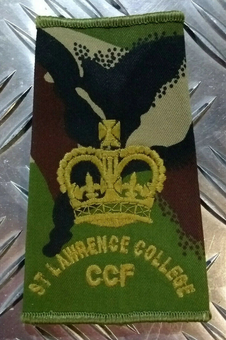 Woodland DPM Camo St. Lawrence College CCF Rank Slides Assorted
