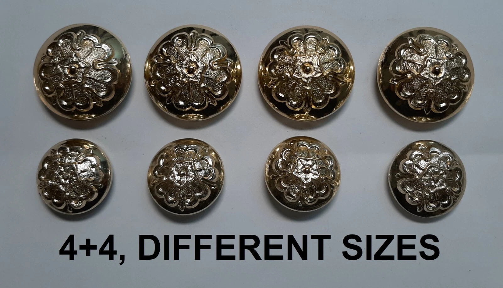 FAD No2 Button Set British Army for Service Dress Jackets and Old Pattern Tunics Assorted