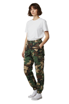 Woodland Camo Trousers Military Style Combat / Field Army Pants 28"
