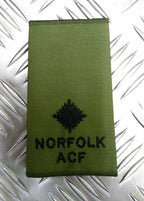 British Forces Assorted Regiments Rank Slide Various Camo Colours