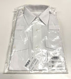 British Issue White Uniform Shirt Radio Loops Mens & Womens Long or Short Sleeve Genuine MoD - Assorted Sizes