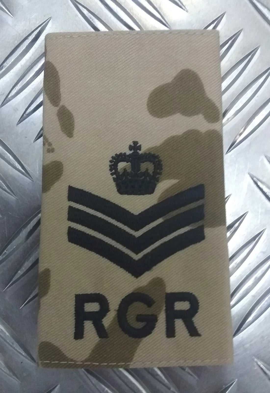 British Army Royal Gurkha Rifles Regiment DDP Desert Rank Slide Various