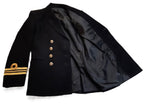 Royal Navy No1C Dress Jacket Lieutenant Commander Cuff Curls Diagonal Serge British Naval 96cm Regular