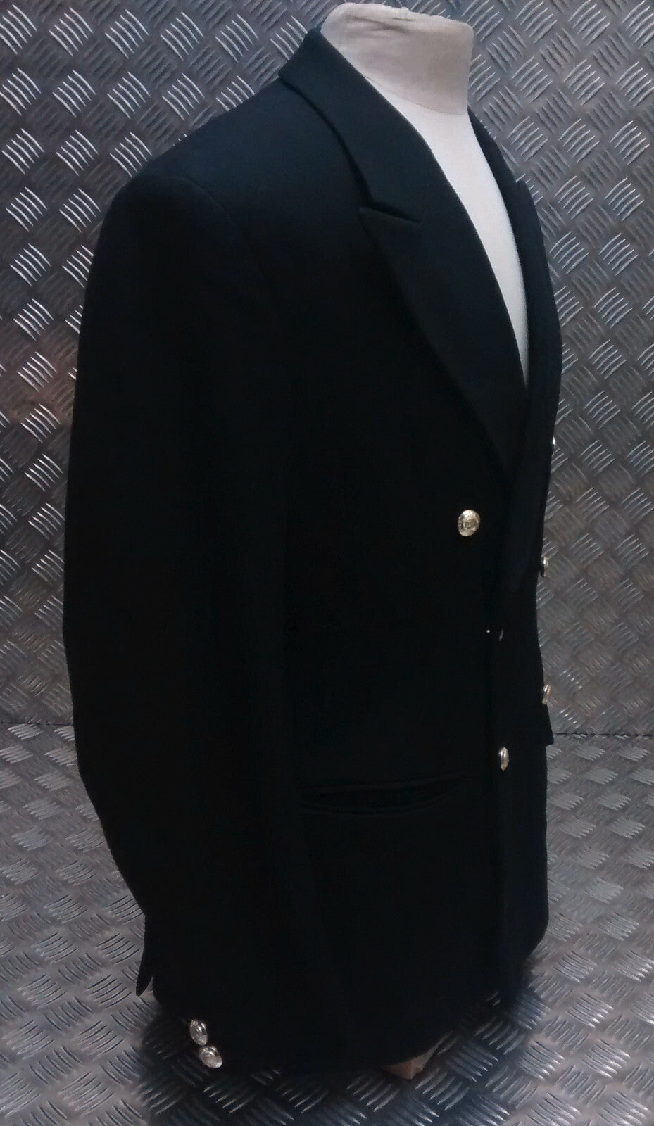 British Army No1 Dress Jacket RMAS & Welbeck Double Breasted with Welbeck Buttons Cadet Officer - 2 Sizes