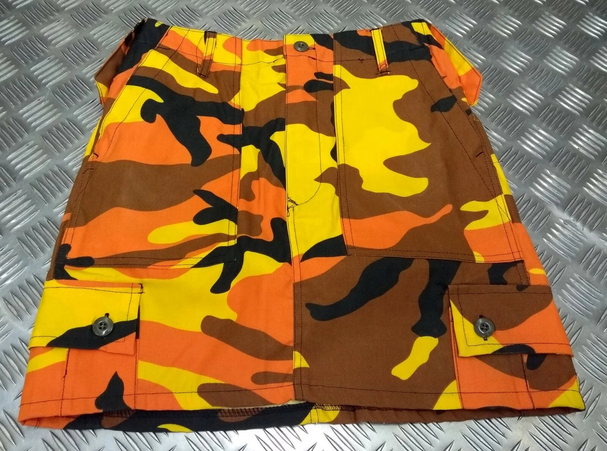 Army Style Combat Cargo Skirts Camo/Multicam