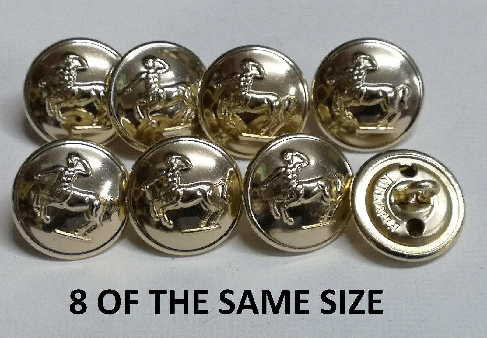 FAD No2 Button Set British Army for Service Dress Jackets and Old Pattern Tunics Assorted